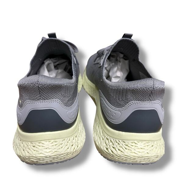 SKECHERS Sneakers 3D Energy POLZAR Hands Free Slip-Ins Size 13 Mens Gray Lime - Picture 7 of 13